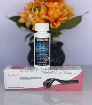 Beard Booster Pack - Kirkland Minoxidil + Derma Roller
