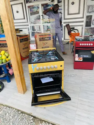 Shop Affordable Volcano Oven and Grill 4 Gas Burner(Yellow).