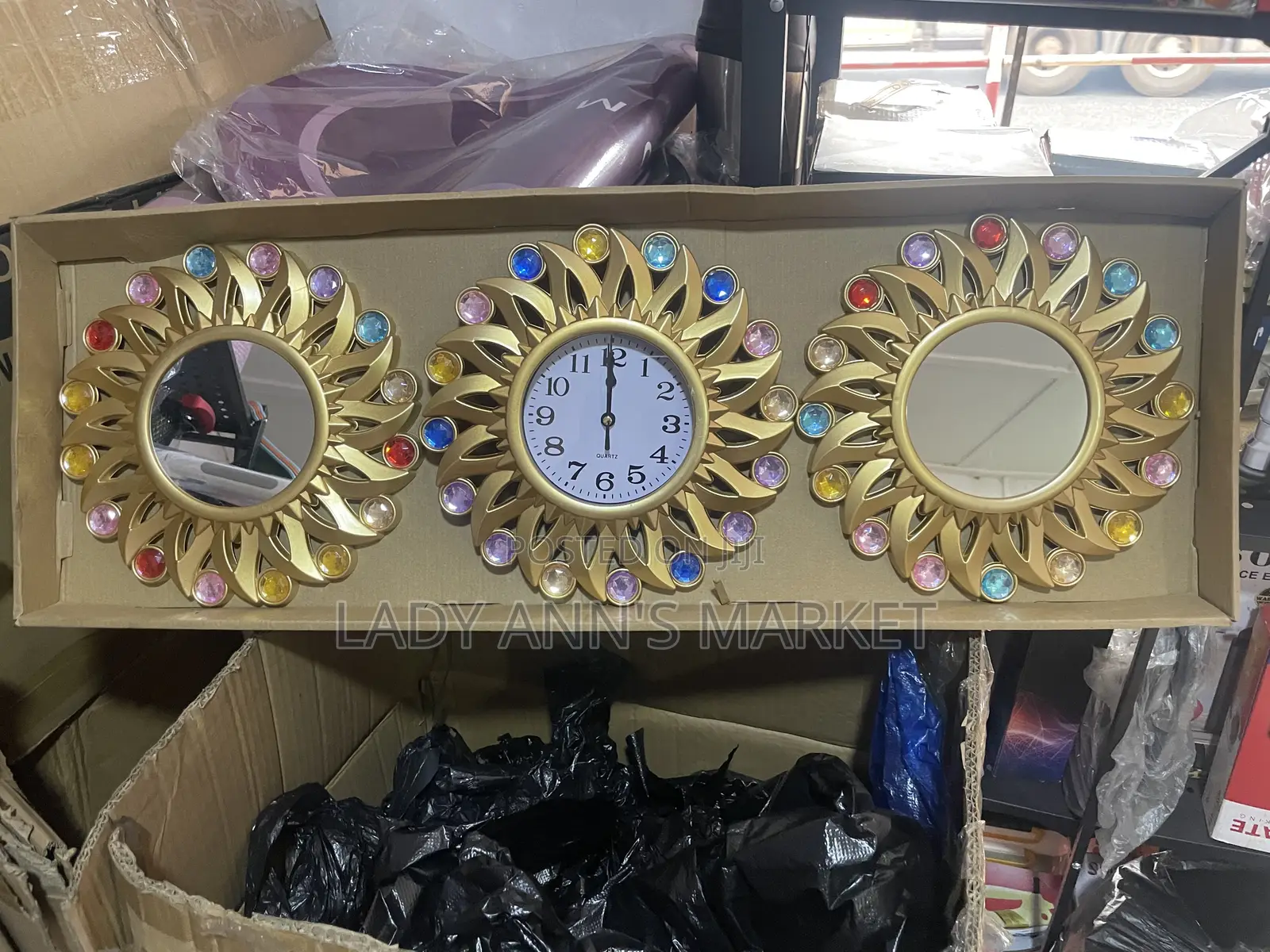 3 in 1 Wall Mounted Clock