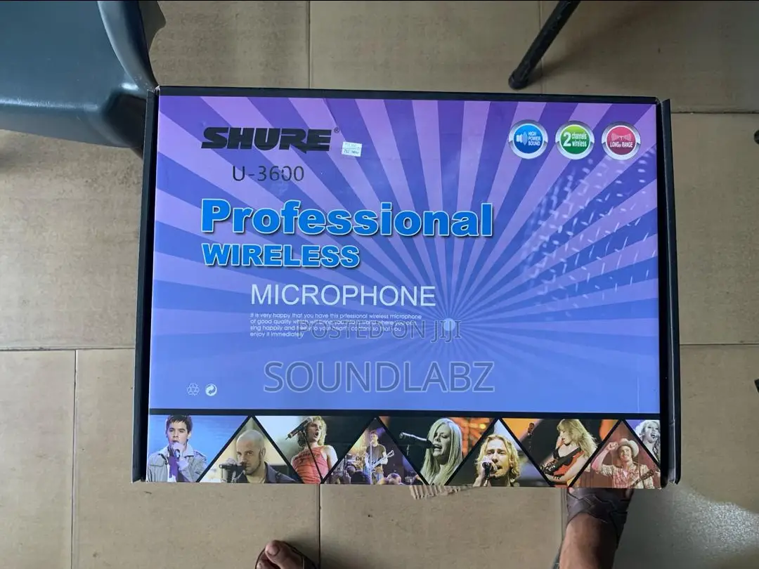 Shure U-3600 2-in-1 Professional Wireless Microphone