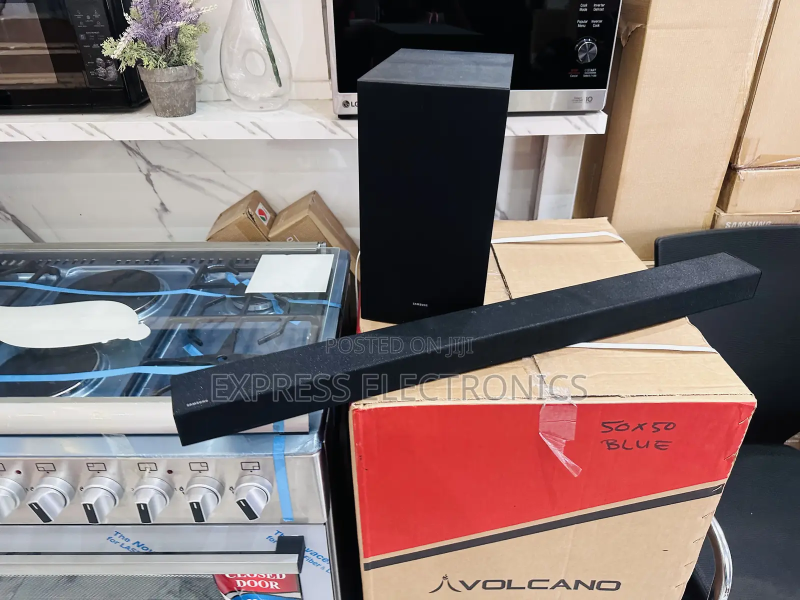 Sub Woofer Black Sound Bar Samsung A450