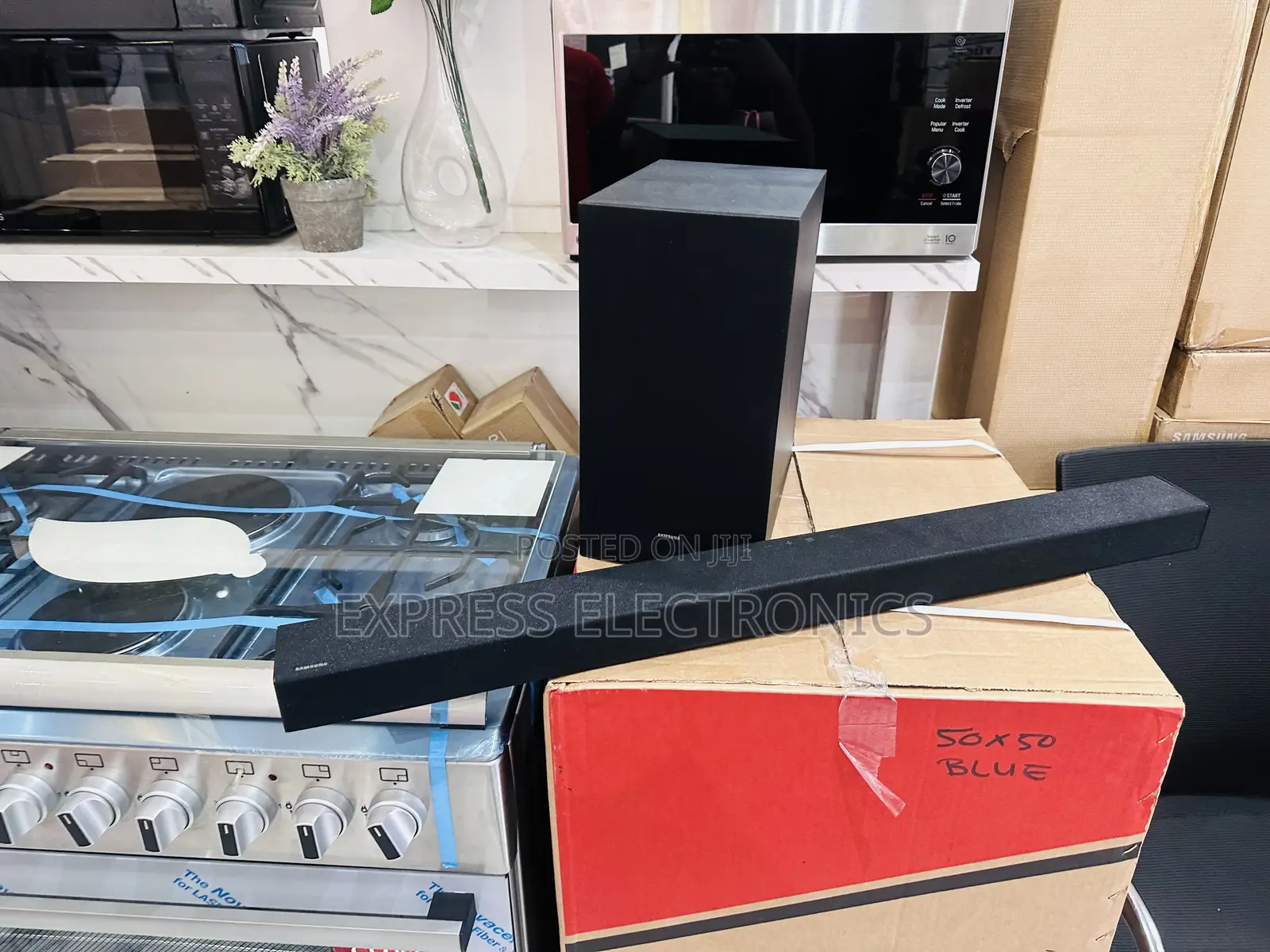 A450 Soundbar With Woofer Samsung Black Best at Shop