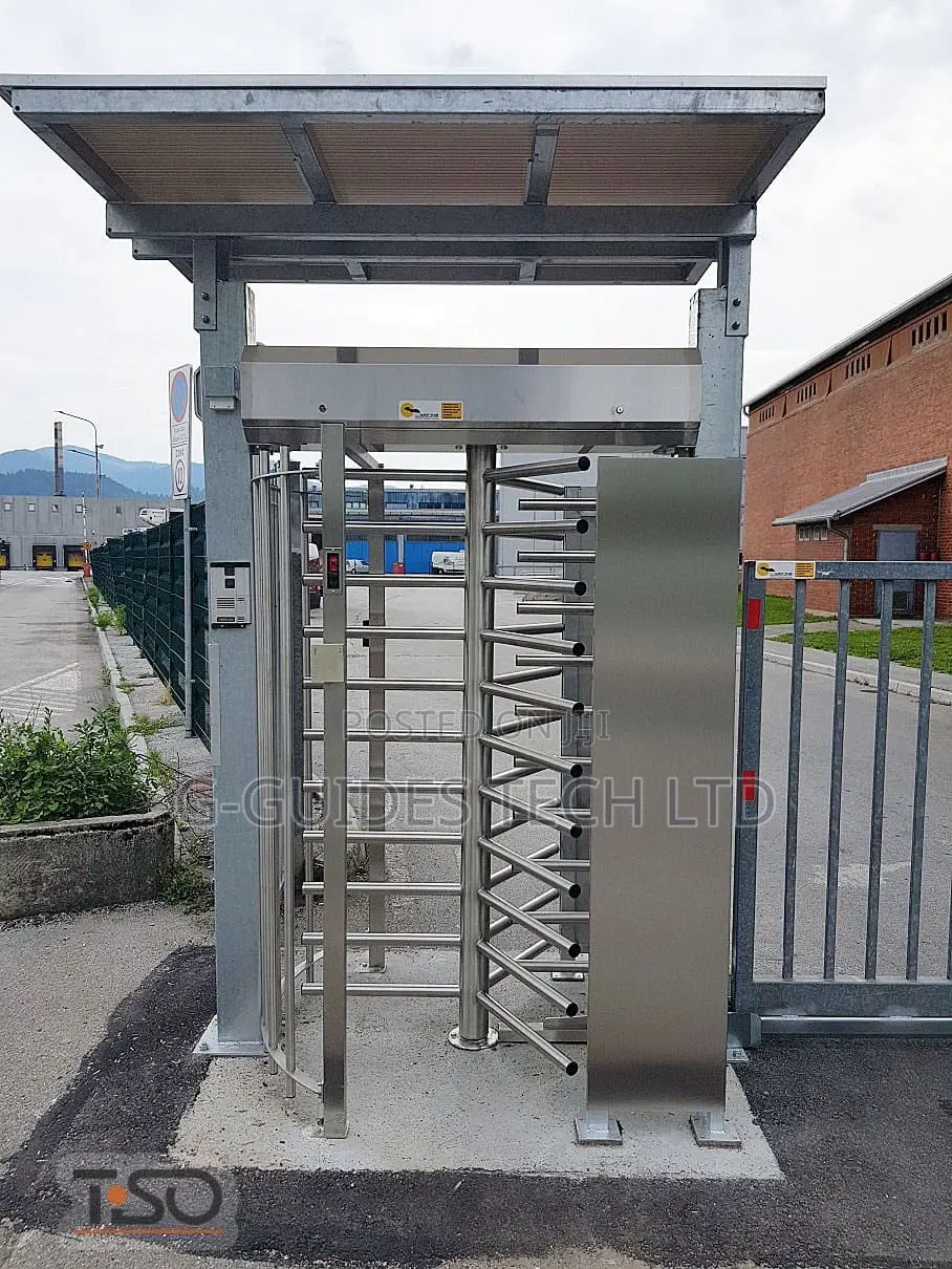 Zkteco Fht2422 Full Height Turnstile With Fingerprint And Rfid