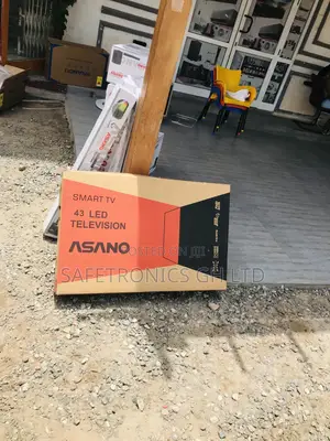 Asano Reliable 43 Inches Glossy Black Led Smart Tv