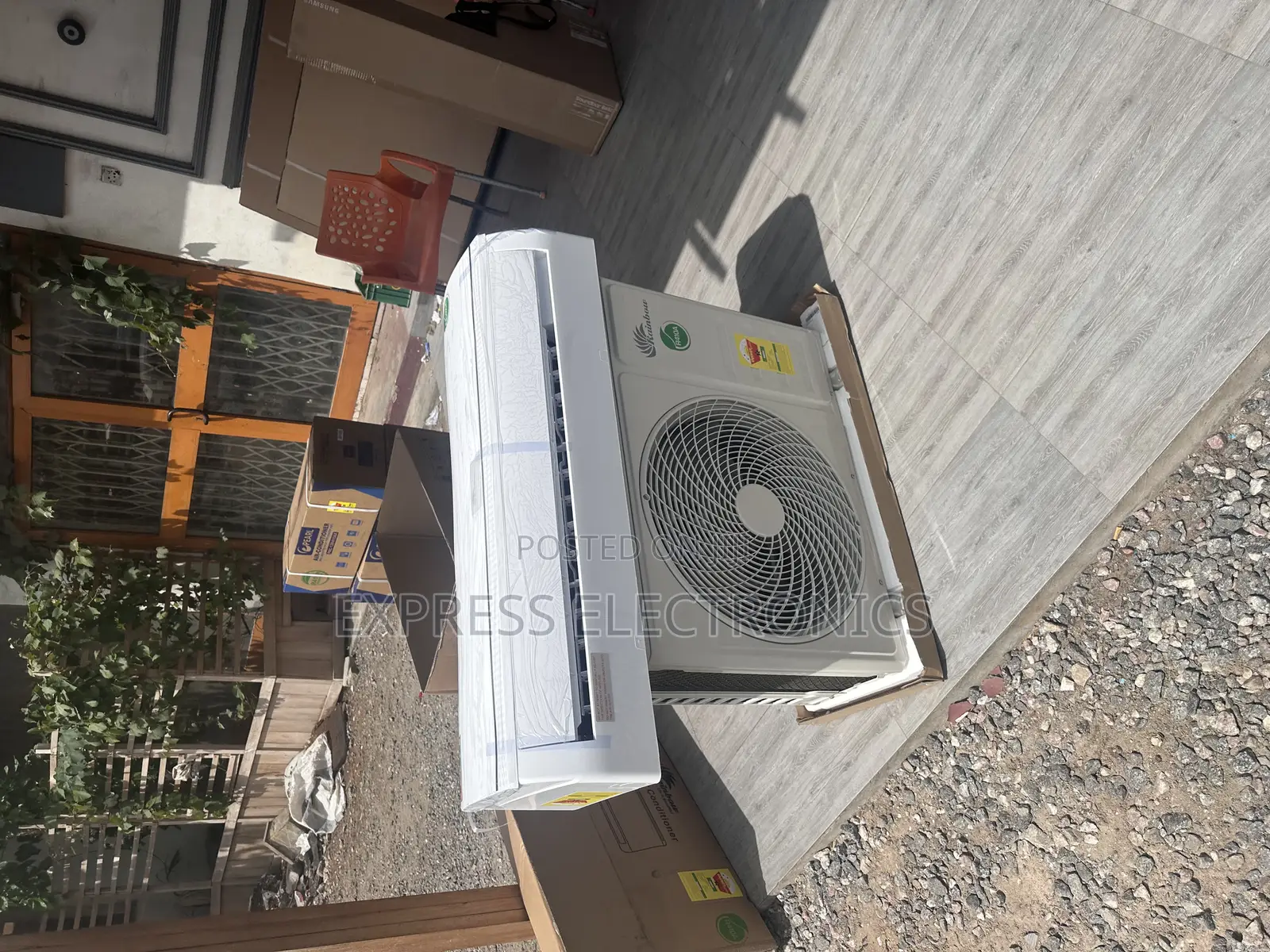 Low Noise Air Flow System Rainbow Split R510 1.5hp