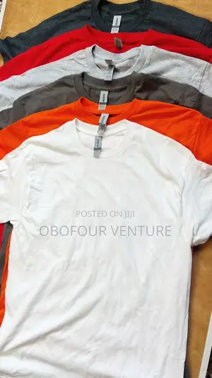 Unisex Plain T-Shirts From USA 