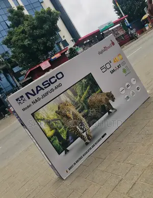 UHD Led Black Nasco Glossy 50 Inches Smart Tv