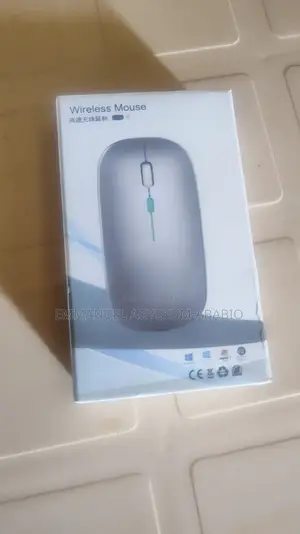 Rechargeable Wireless RGB Mouse Black