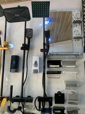 All Black 3in1 Bathroom Shower