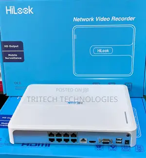 Hilook NVR-108h-D/8p 8ch With Poe