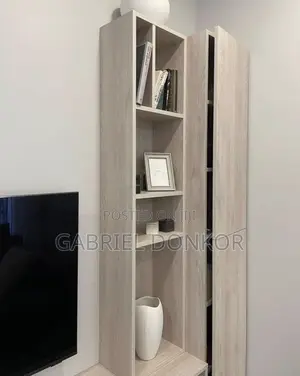 Quality and Affordable Wooden TV Stand With Shelves