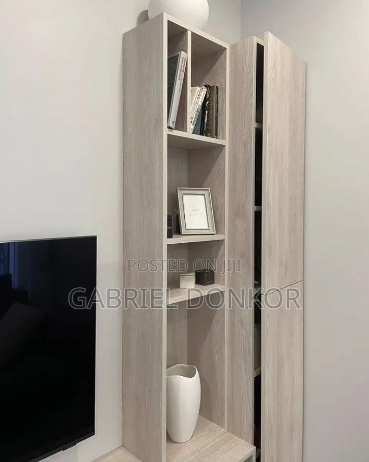 Quality and Affordable Wooden TV Stand With Shelves