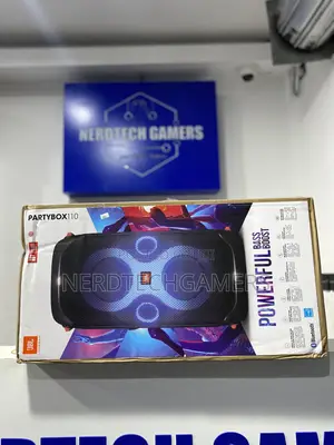 JBL Partybox 110 Portable Party Speaker, 160W Powerful
