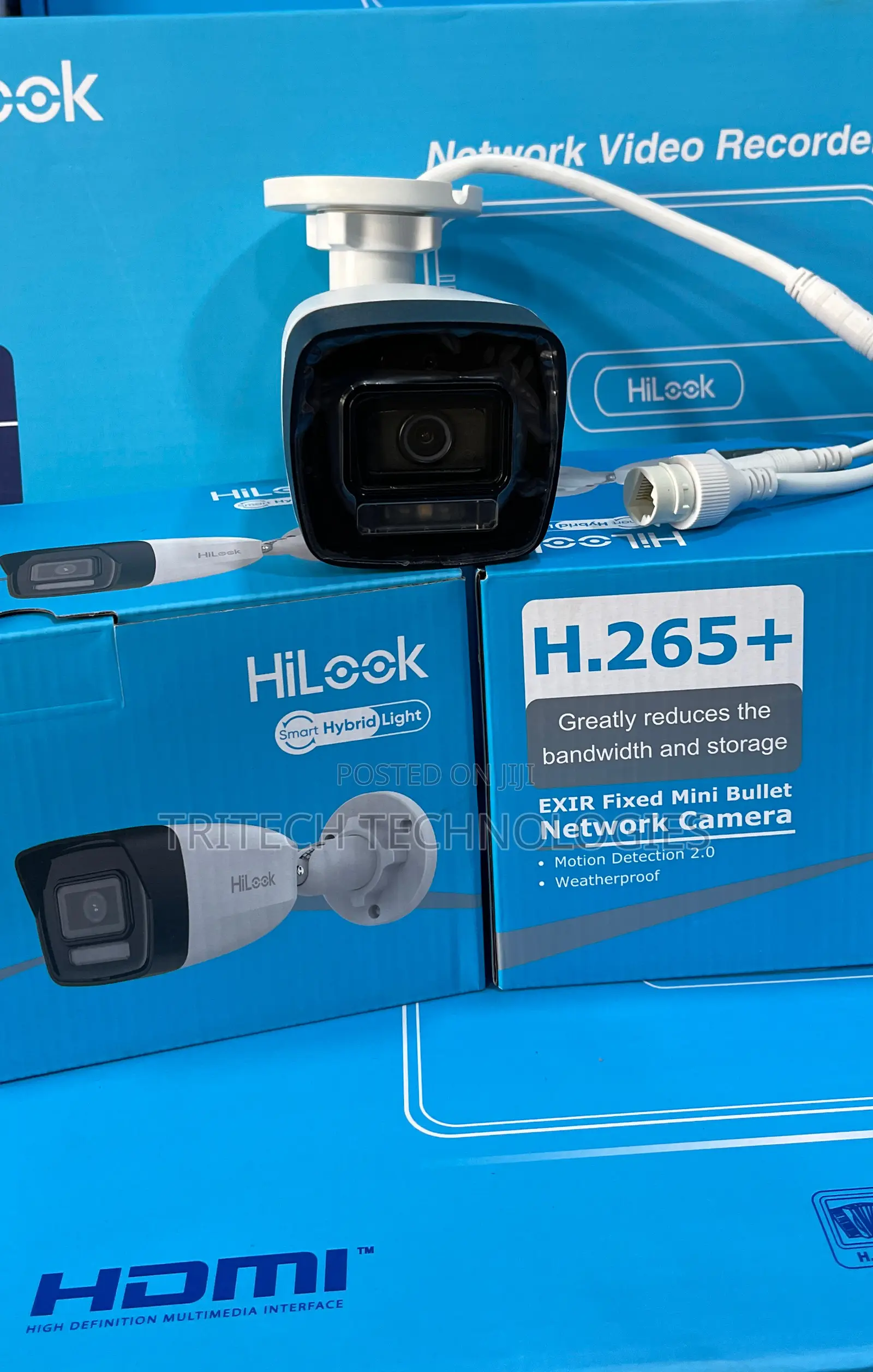 Hilook Ipc-B120ha-Lu 2mp Outdoor 1080P Fullcolor With Sound