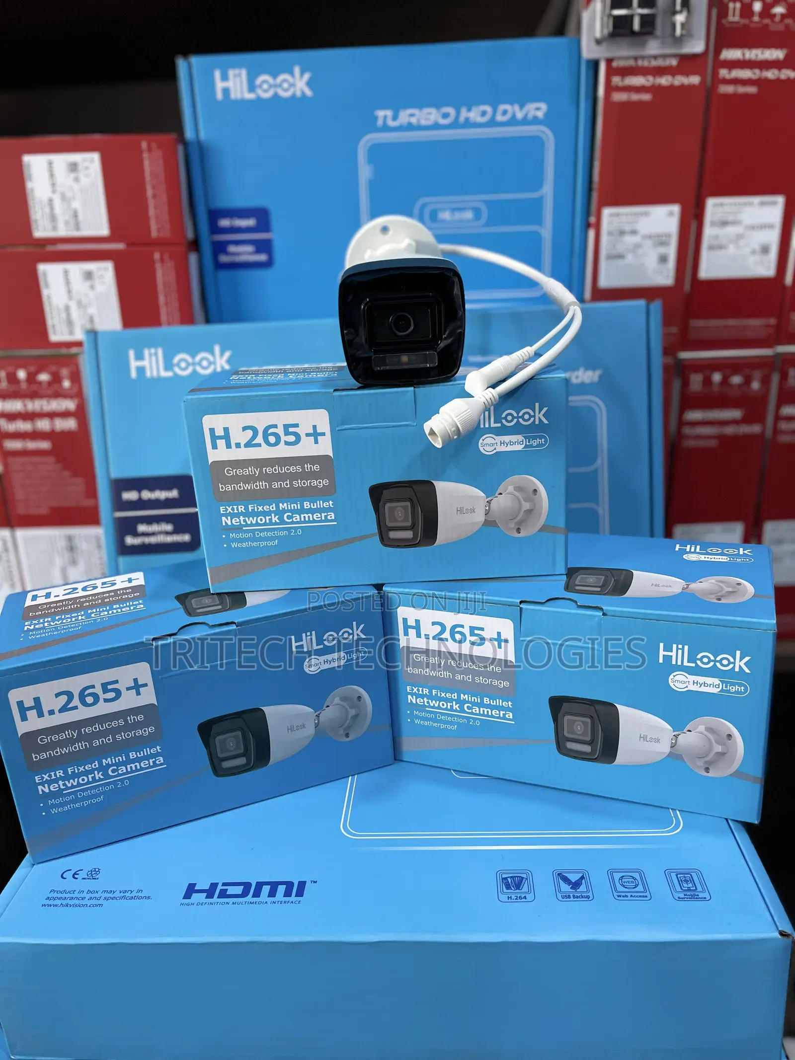 Hilook Ipc-B120ha-Lu 2mp Outdoor 1080P Fullcolor With Sound
