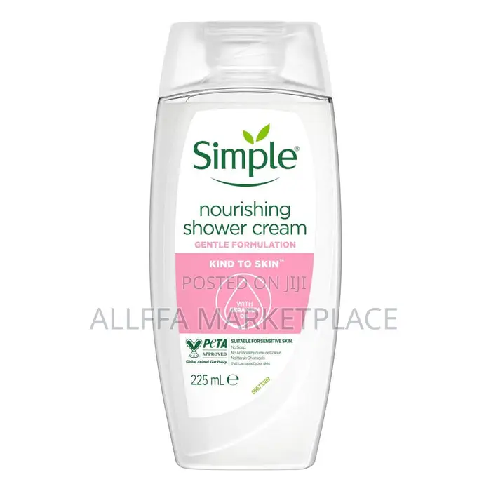 Simple Kind to Skin Nourishing Shower Cream 225ml
