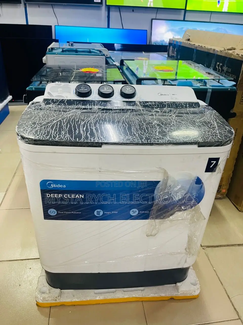 2024 New 7KG MIDEA Twin Top Washing Machine
