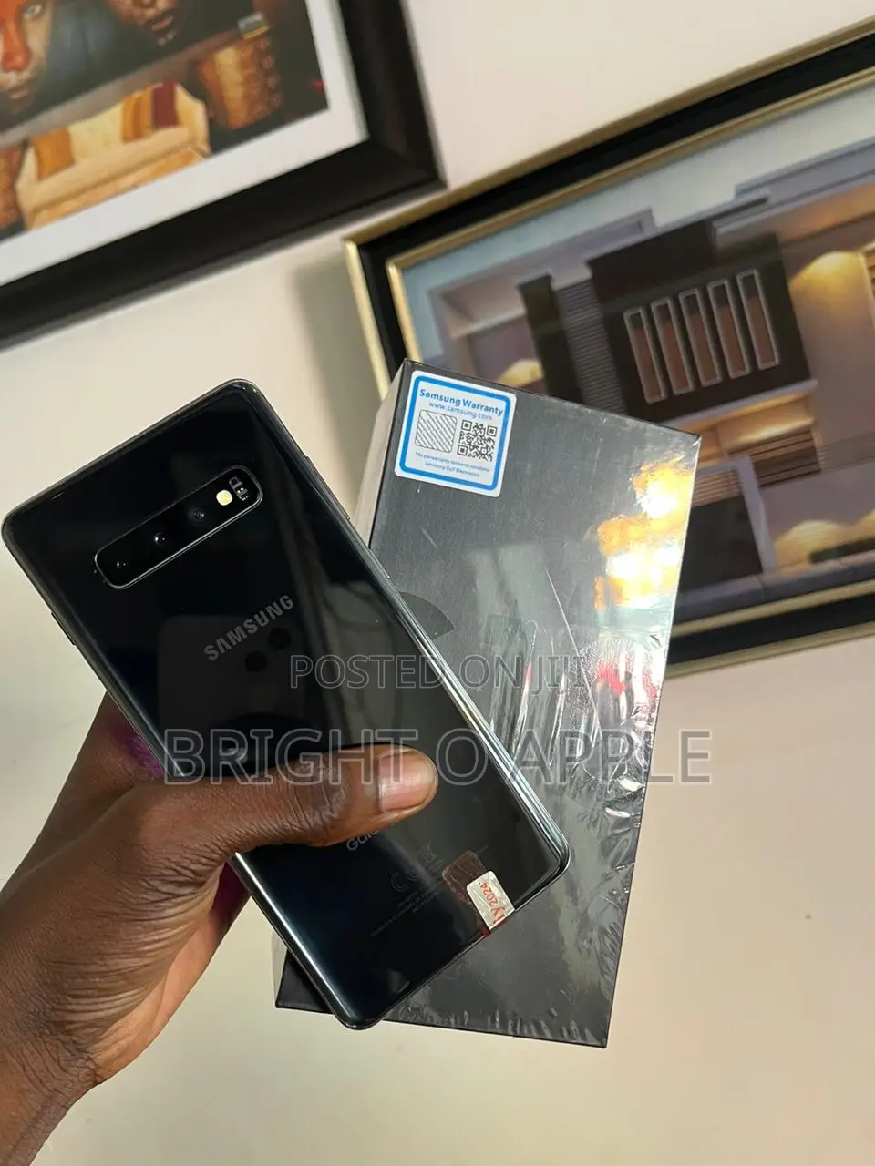 New Samsung Galaxy S10 Plus 128 GB Black