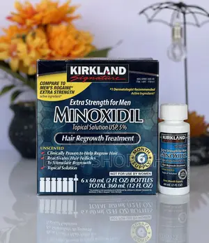Undiluted Kirkland Minoxidil for Beard, Hairline and Baldnes