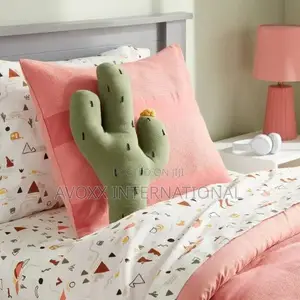 Decorative CACTUS Figural Throw Pillow 21”X12”X4” Pillowfort