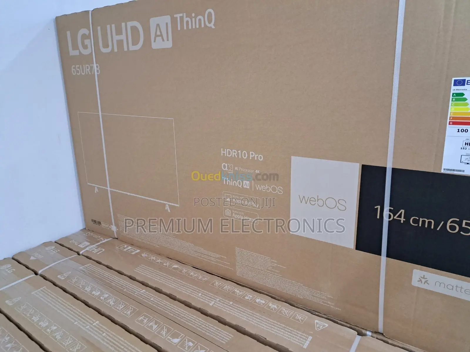 LG Ultra-Big Uhd TV 65inch Smart Apple Airplay TV 65ua73