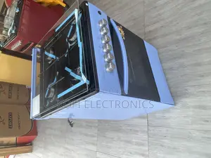 Tempered Glass Top Blue Volcano 4 Burner Gas Cooker 50×50