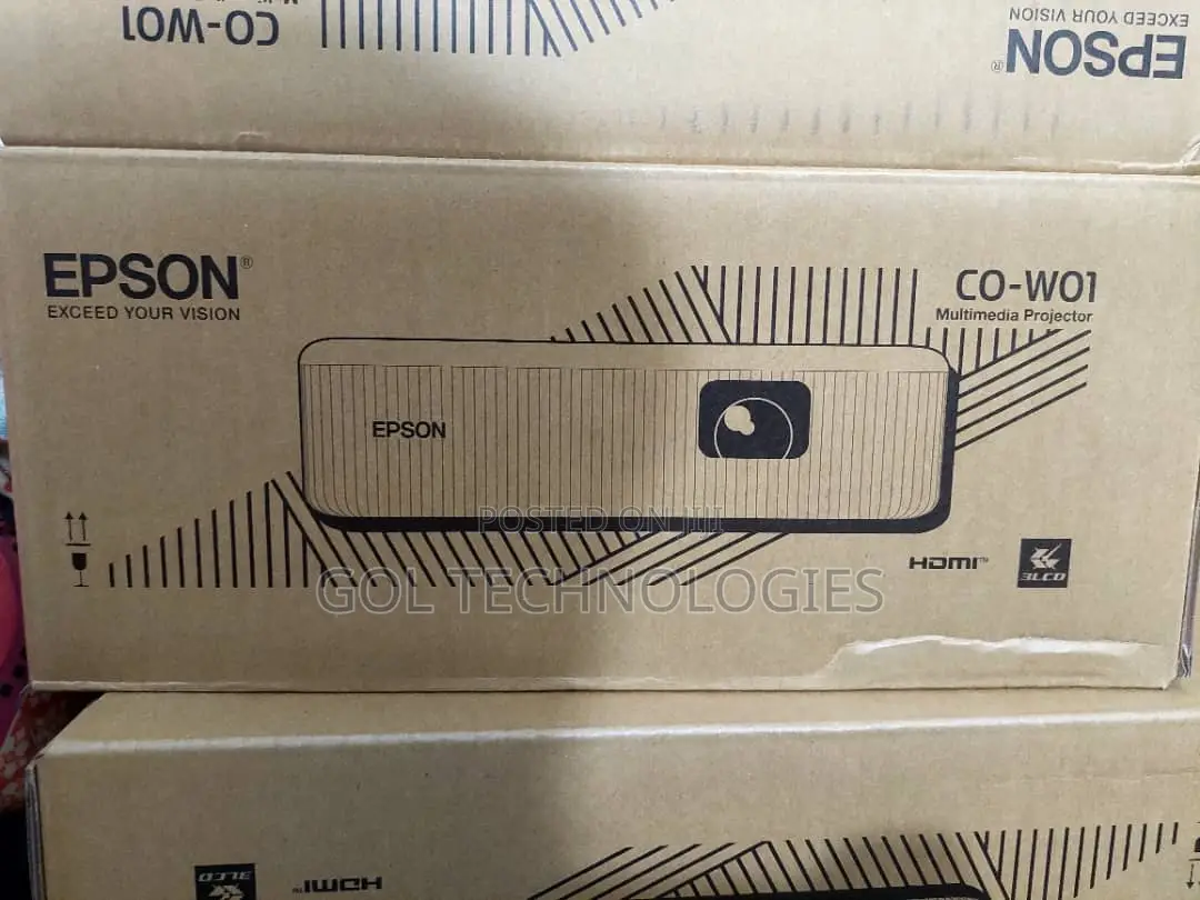 Epson 3000 Ansi Lumens Co-W01 Epson Projector