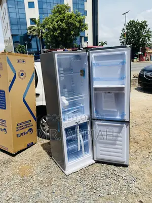 Lovely Design Pearl Pf 390 2 Door Refrigerator(Gray).