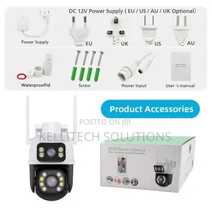 6MP Dual Lens Wireless CCTV Camera