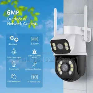 Double Cameras Wireless CCTV System