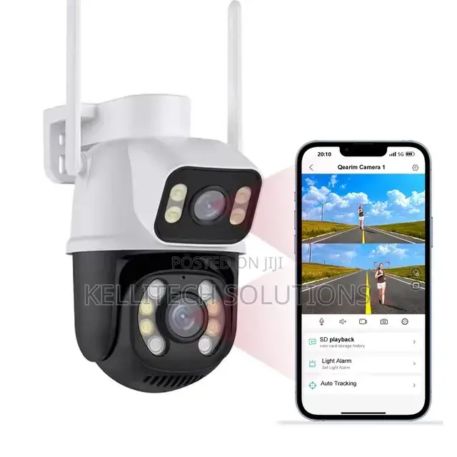 2 In1 Wireless 6MP CCTV With Android and IOS Apl