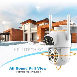 Double Lens Icsee 6MP Wireless CCTV Camera