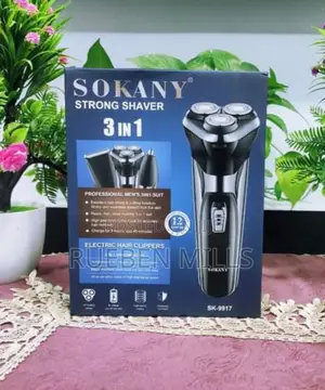 Sokany Three Floating Razor Head Beard Trimmer Hair Clipper
