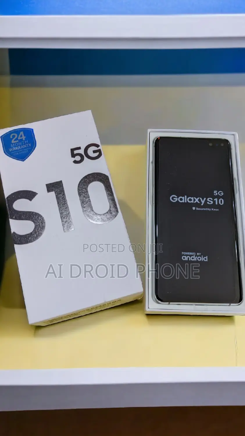 New Samsung Galaxy S10 5G 256 GB Silver