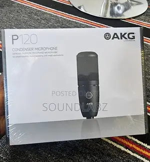 Akg P120 High-Performance Recording Microphone,Black