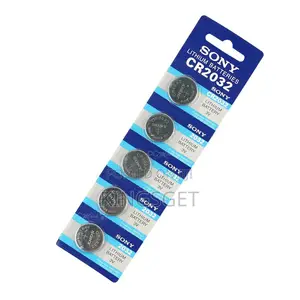 Sony Lithium Batteries Cr2032 5pcs Set