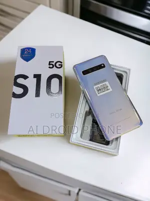 New Samsung Galaxy S10 5G 256 GB Silver