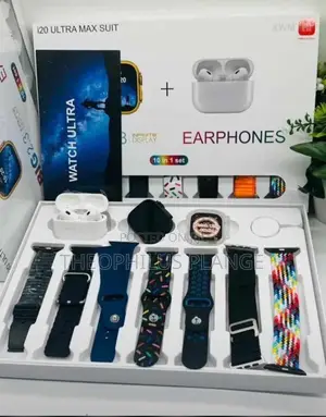 Big 23 10 in 1 Smart Watch Plus Free Airpods
