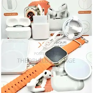 X8 Unique Smart Watch,Wireless Charger Power Bank Set