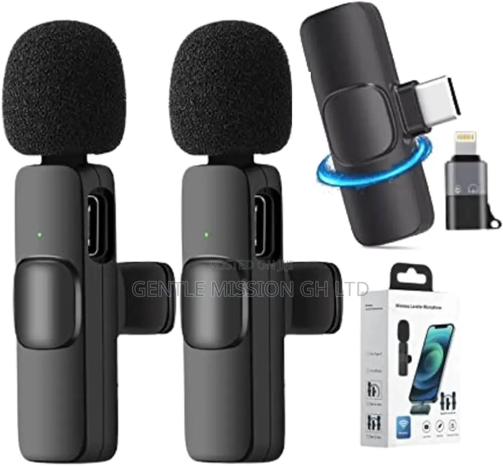 2in1 Wireless Microphone for Phone