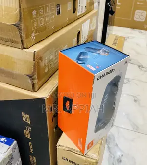Authentic JBL Charge 5 Rechargeable Speaker(Blue).