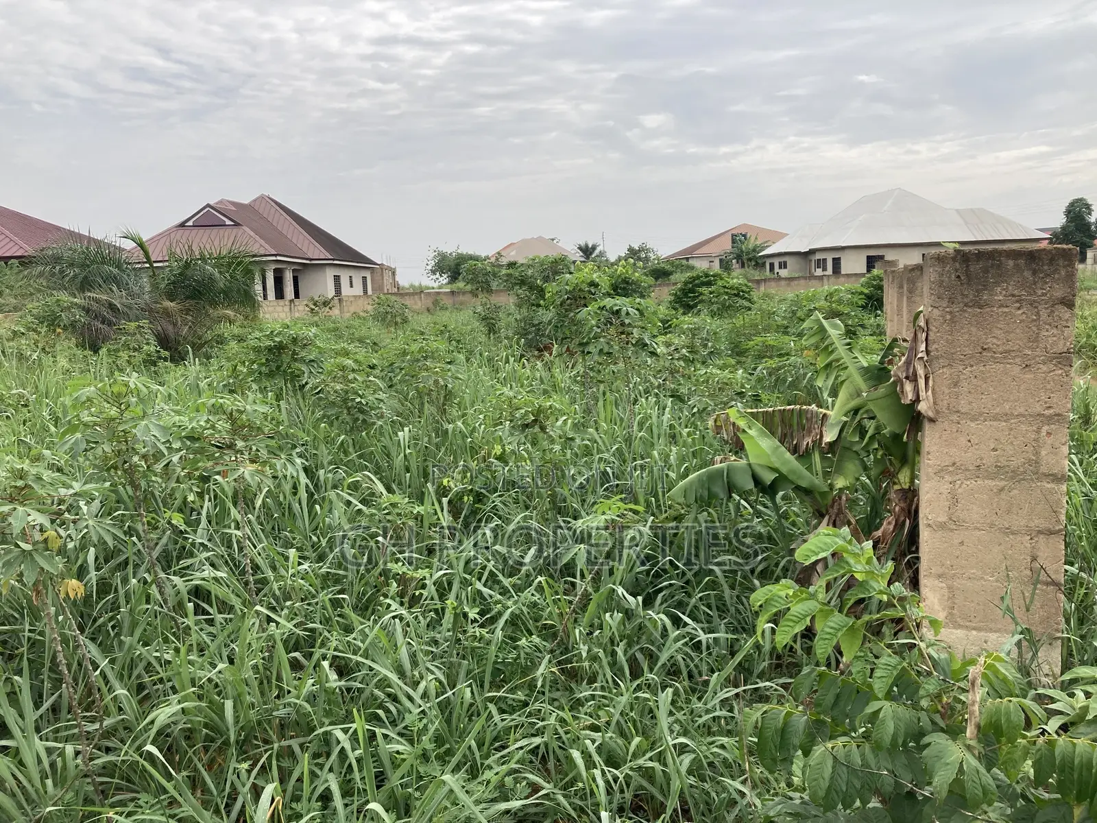 Well Two Fenced Two Plots for Sale at Sokoban,Duropem.