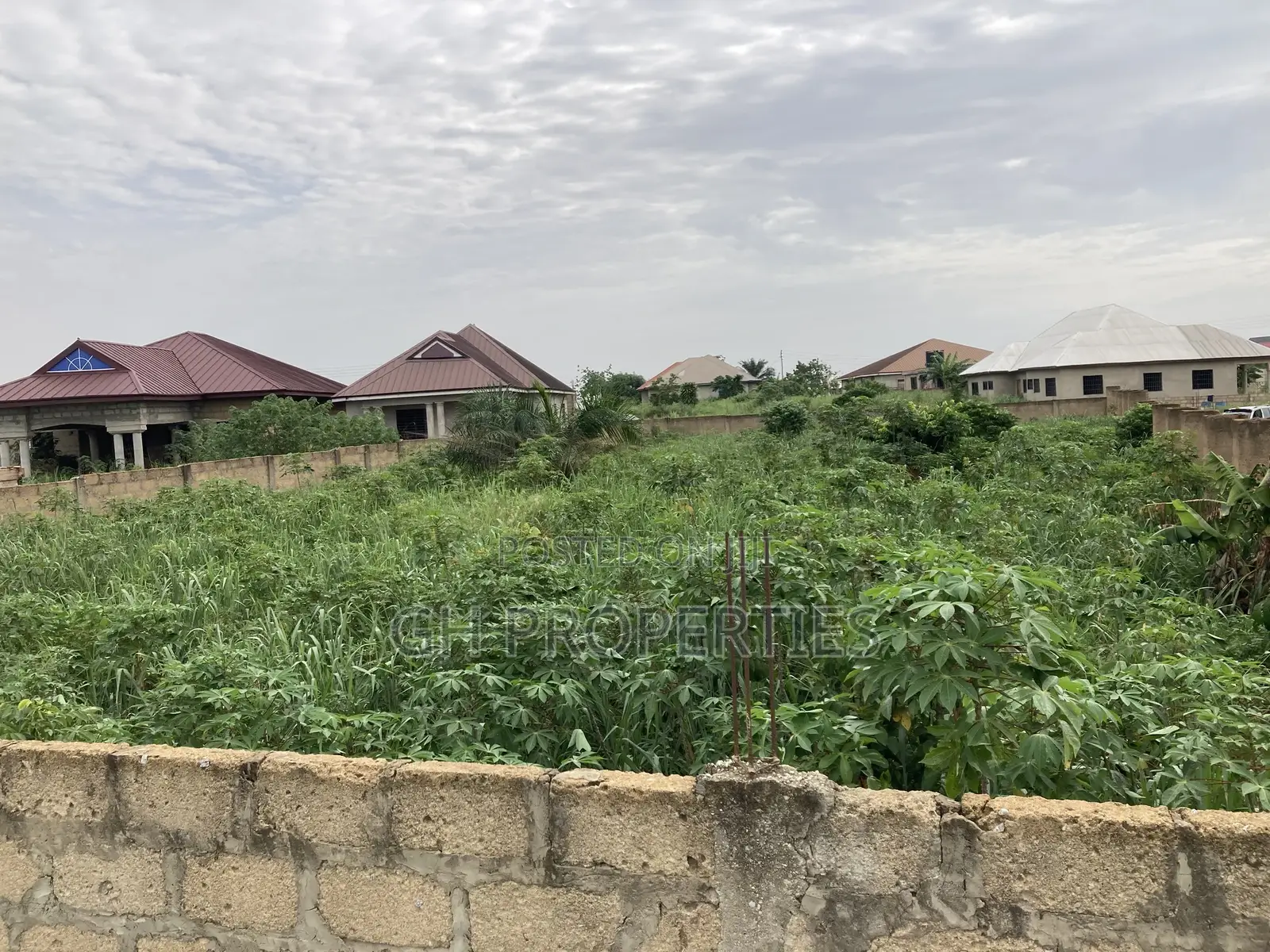 Well Two Fenced Two Plots for Sale at Sokoban,Duropem.