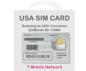 Activated T-mobile USA Sim Cards