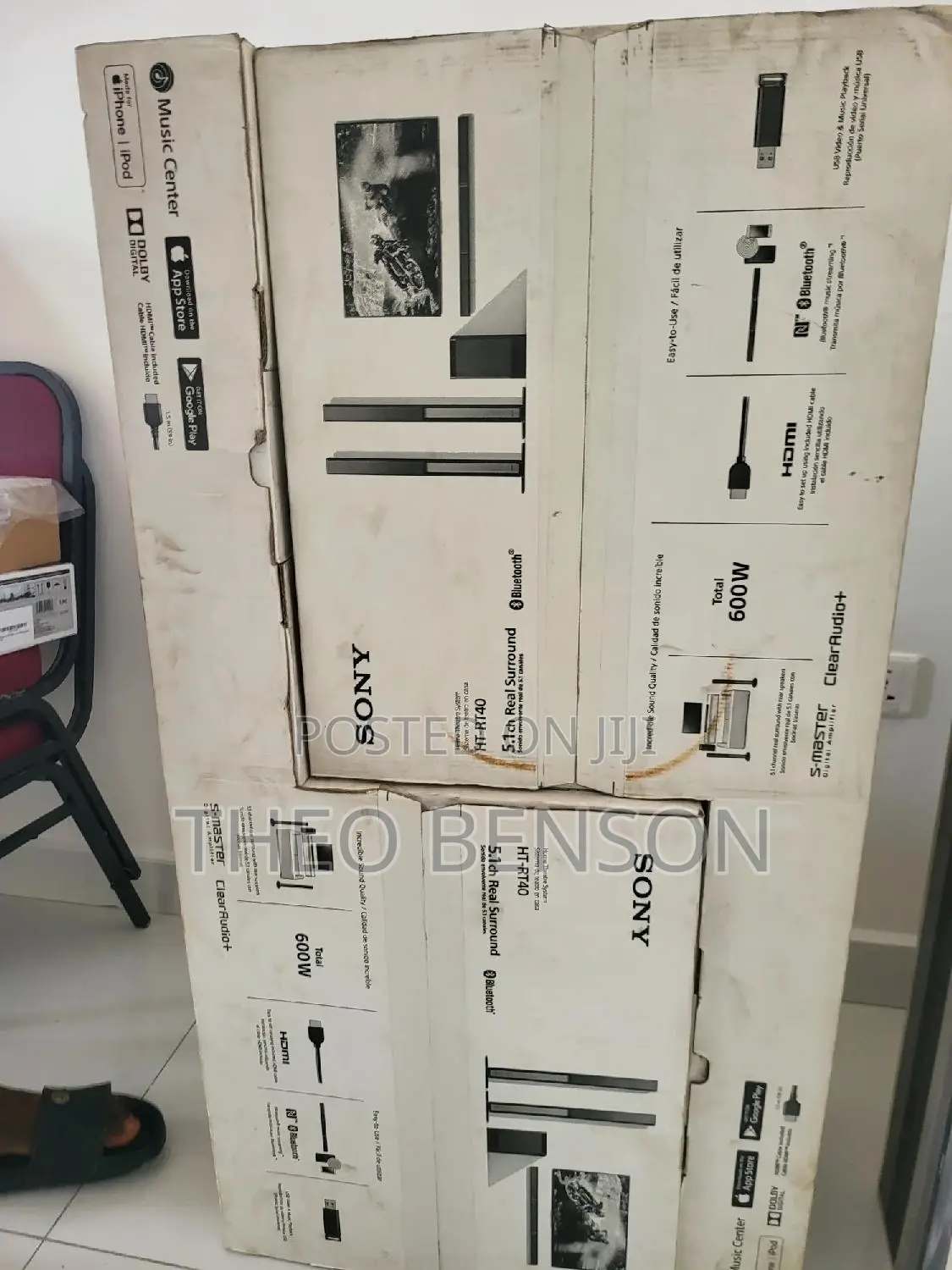 Sony Ht Rt-40 Tall Boy Speaker Home Theatre