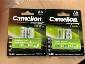 Camelion Rechargeable 2500mah AA Battery (2 Pack)
