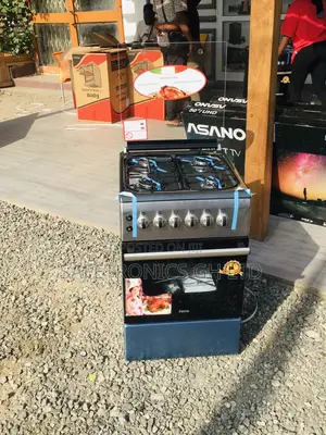 Oven With Grill Volcano Glass Lid 50x60 4 Gas Cooker