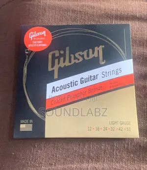 Gibson Phosphor Bronze Acoustic Guitar Strings
