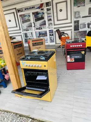 Adorable Volcano 50x50 Oven and Grill 4 Gas Burner(Yellow).