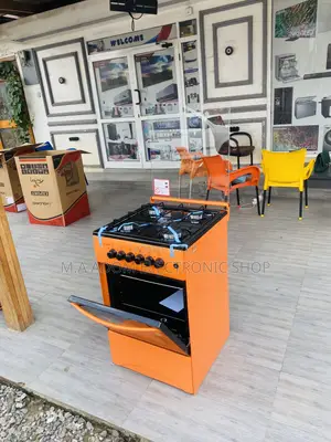 Shop Volcano 50x50 4 Gas Burner With Oven(Orange).